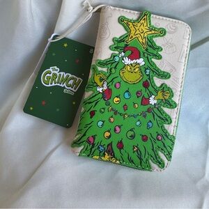 Loungefly Grinch Christmas Tree Wallet